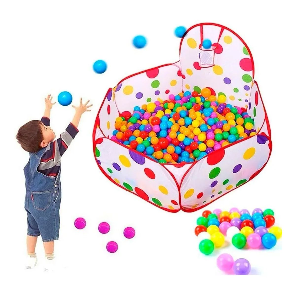 GENERICO - Piscina Corral Para Pelotas Juego De Estimulacion Niños