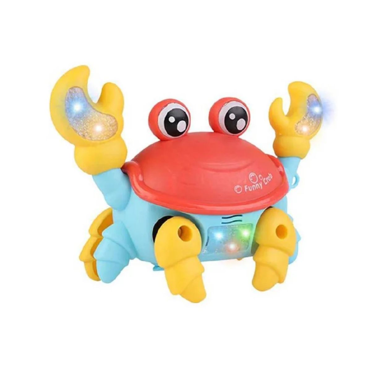 GENERICO - Cangrejo Interactivo con Luces y Movimiento ¡Diversión y Aprendizaje en Movimiento