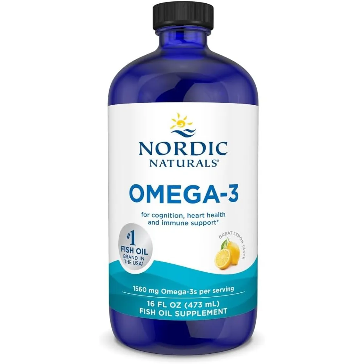 GENERICO - Omega-3 Nordic Naturals 1560 mg 473 ml Sabor Limón