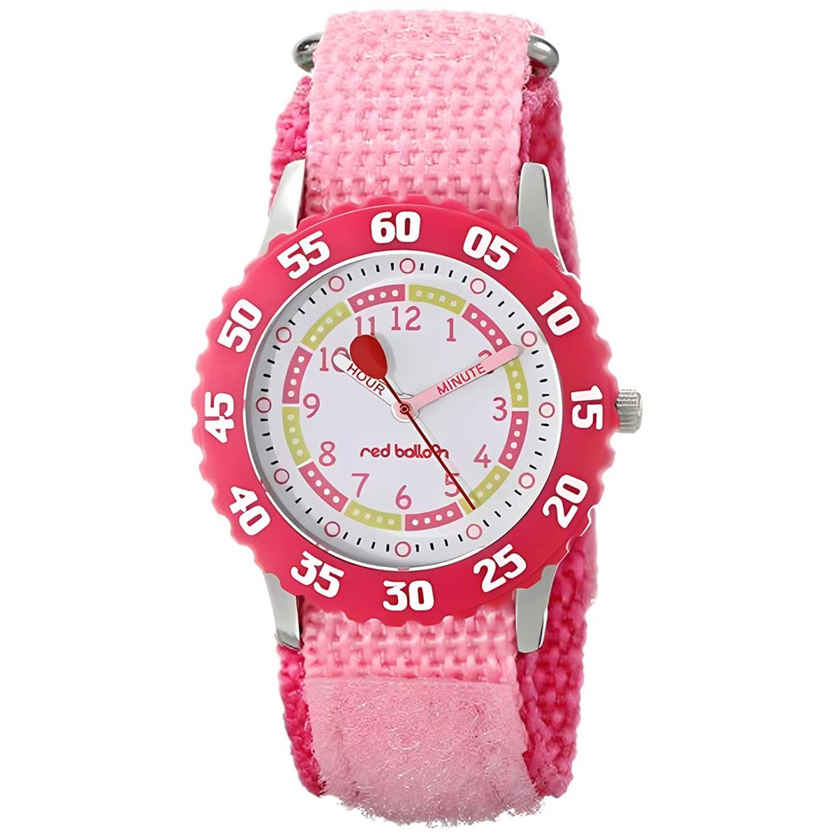 DISNEY PIXAR - Reloj Infantil Red Balloon Cuarzo Analógico Acero Nylon Rosa W000175