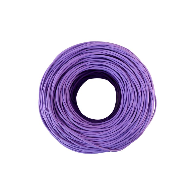GENERICO - CABLE CAT6 SIEMON  LSZH-3 24AWG COLOR VIOLETA PN 9C6L4-E2