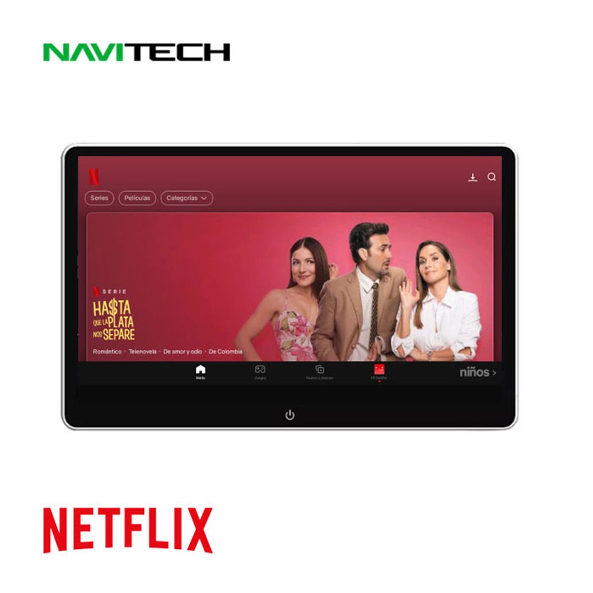 GENERICO - Pantalla Cabecera Navitech Pad 10.1 Pulgadas Android