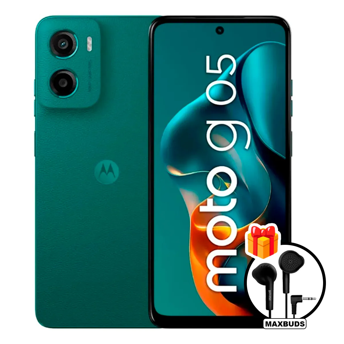 MOTOROLA - MOTO G05 4GB RAM 128GB VERDE + EB-95 MAXELL
