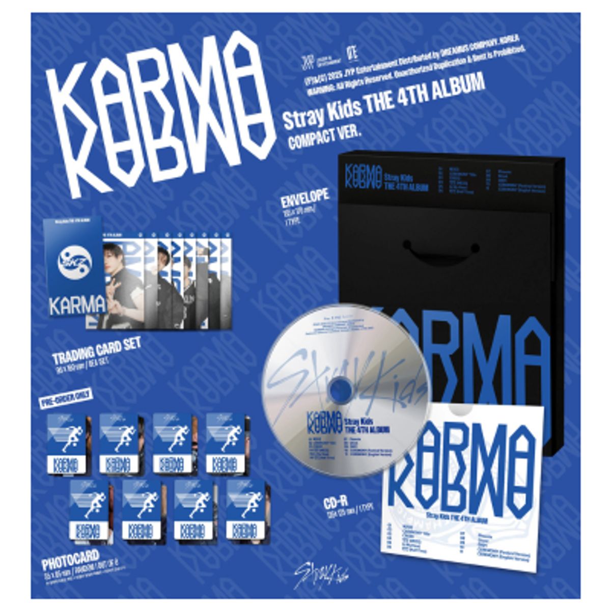 GENERICO - KARMA 4TH ALBUM COMPACT - STRAY KIDS