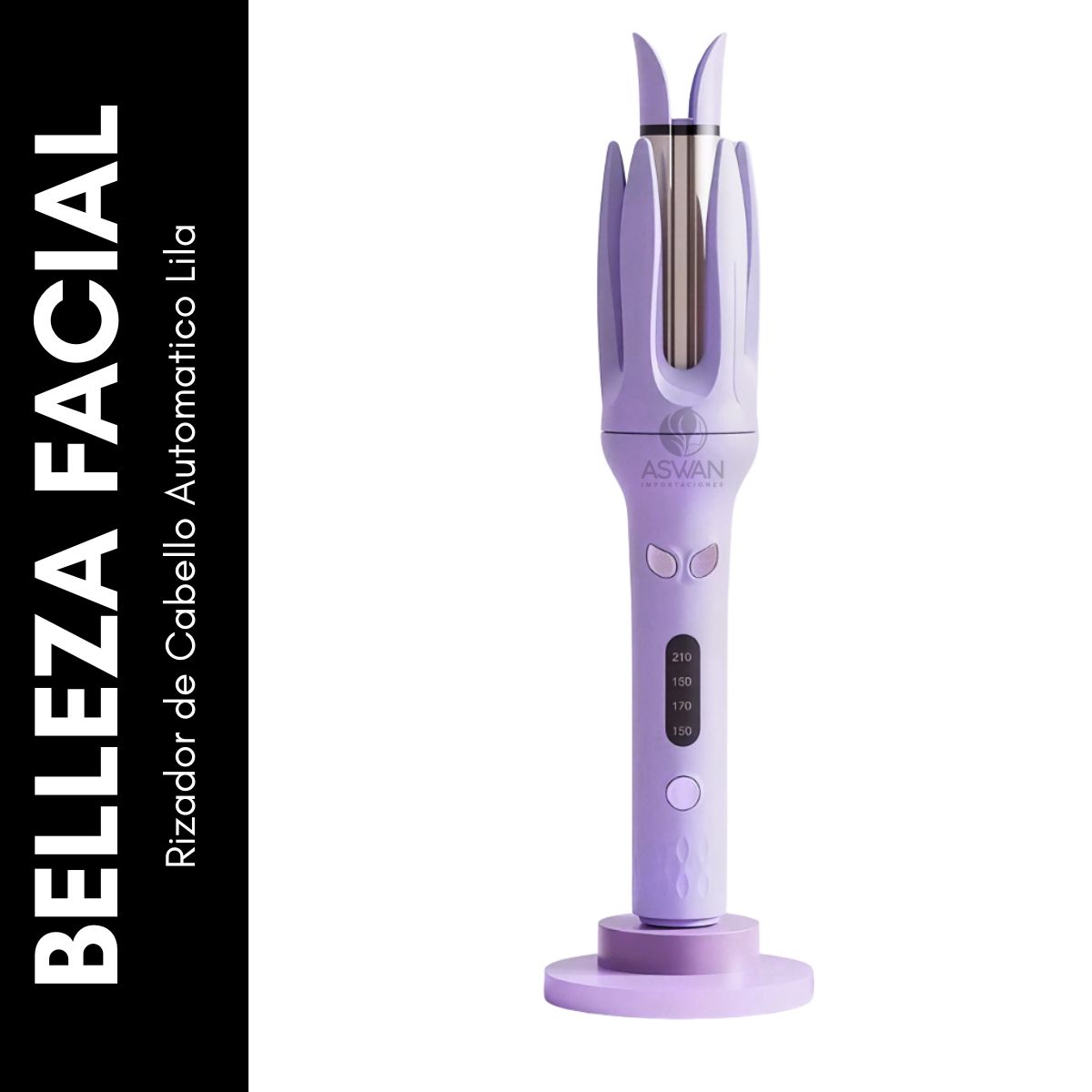 GENERICO - Rizador de Cabello Automatico Lila