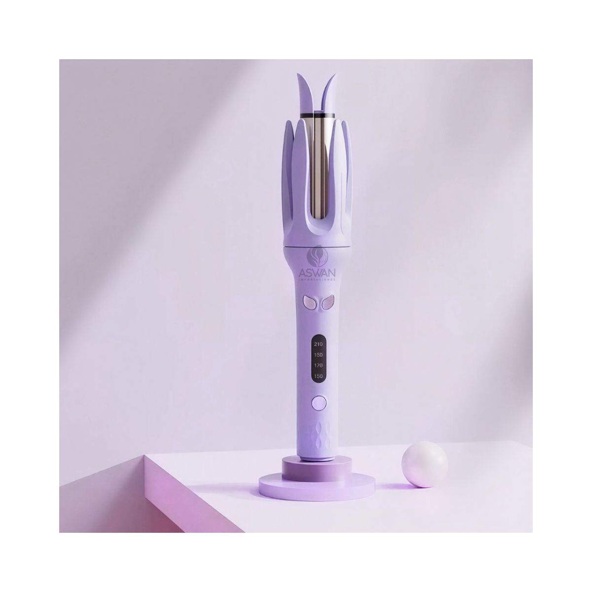 GENERICO - Rizador de Cabello Automatico Lila