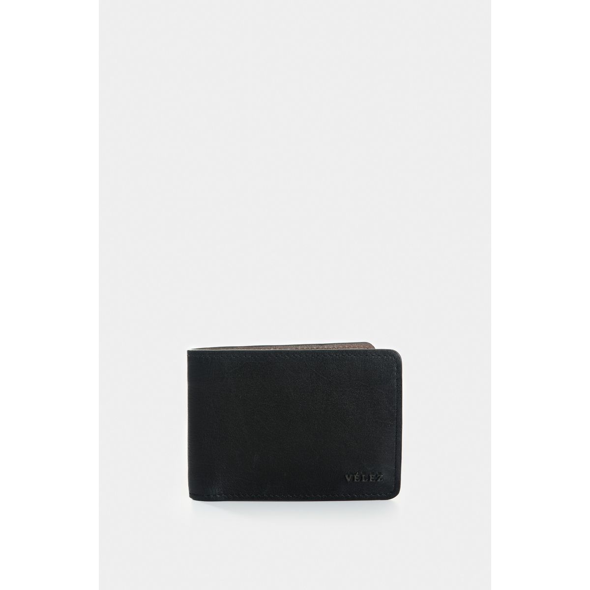 VELEZ - Vélez Billetera De Cuero Para Hombre Tessa Negro