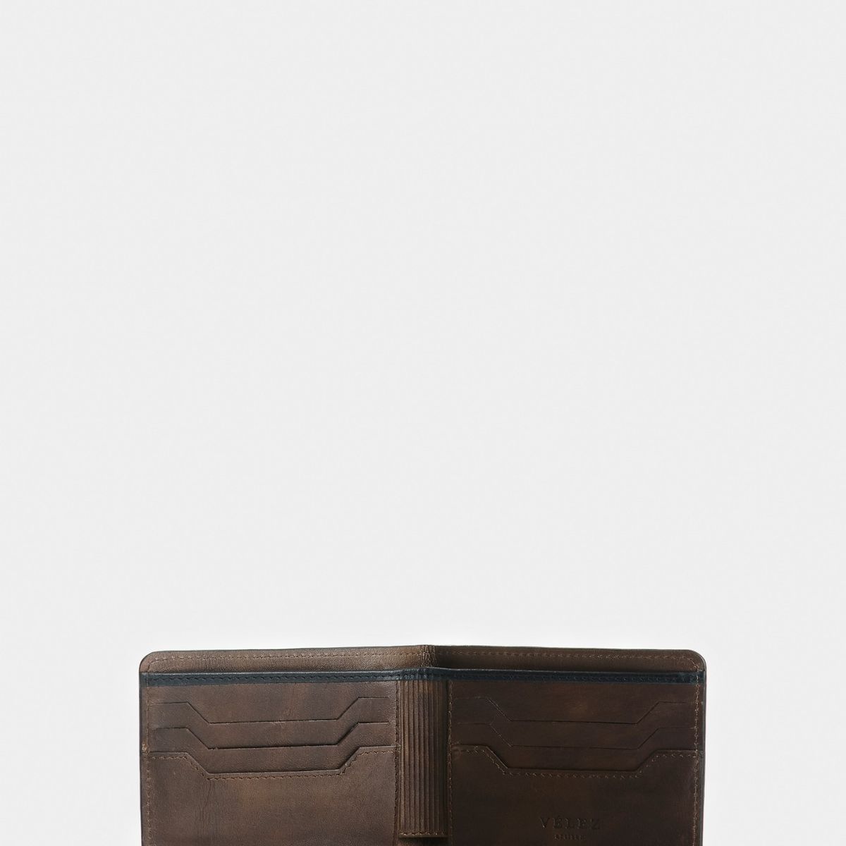 VELEZ - Vélez Billetera De Cuero Para Hombre Tessa Negro