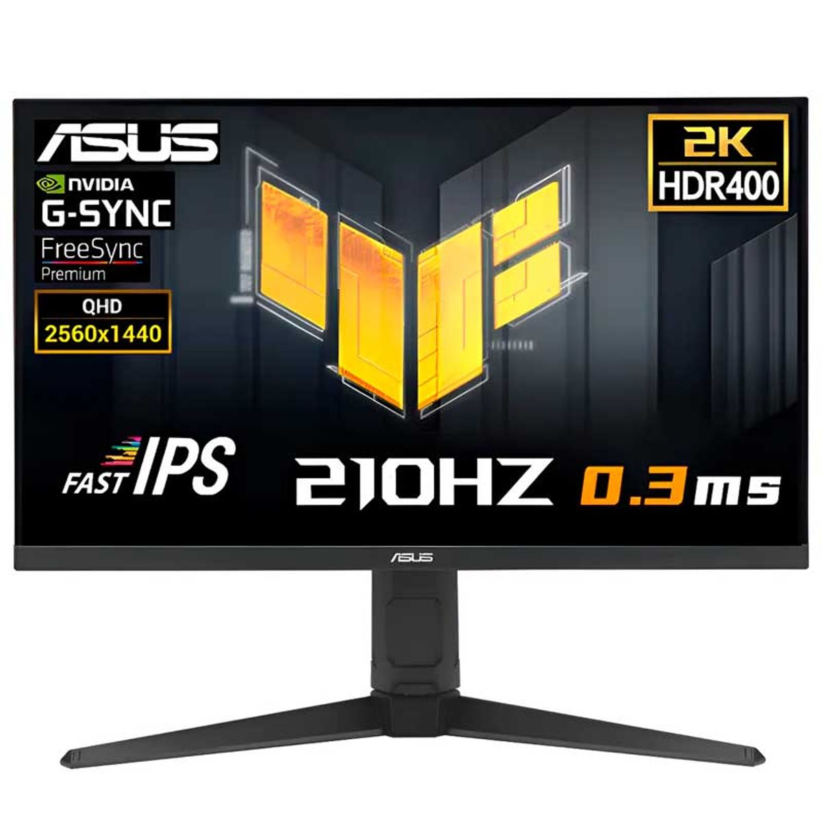 ASUS - Monitor Asus TUF Gaming VG27AQL5A 27 2K QHD Fast IPS 210Hz 03MS