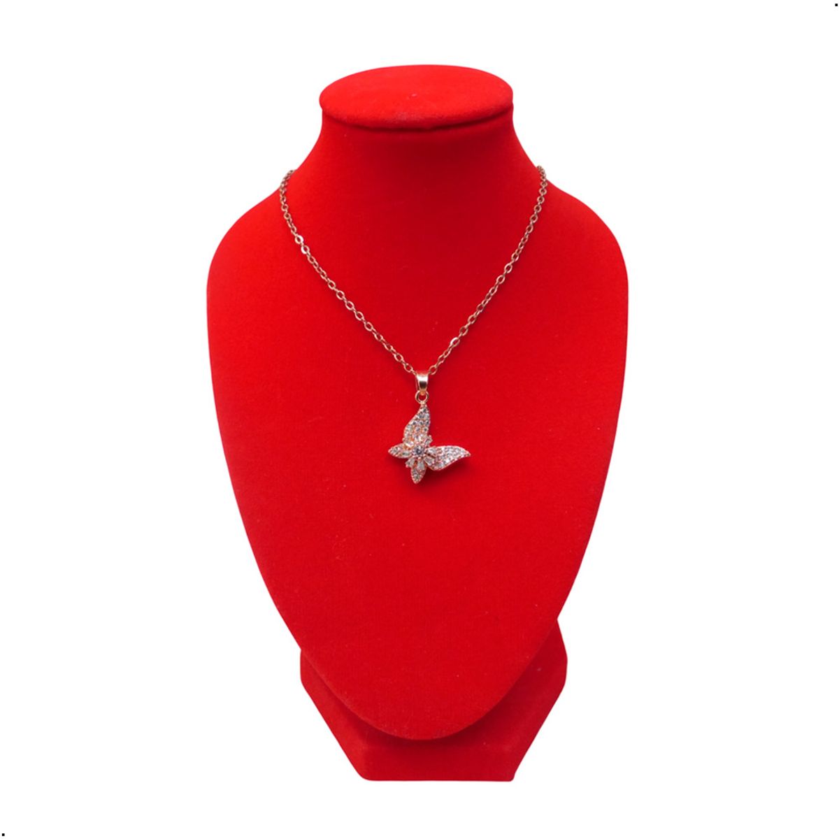 GENERICO - Collar Para Mujer Con Dije Giratorio