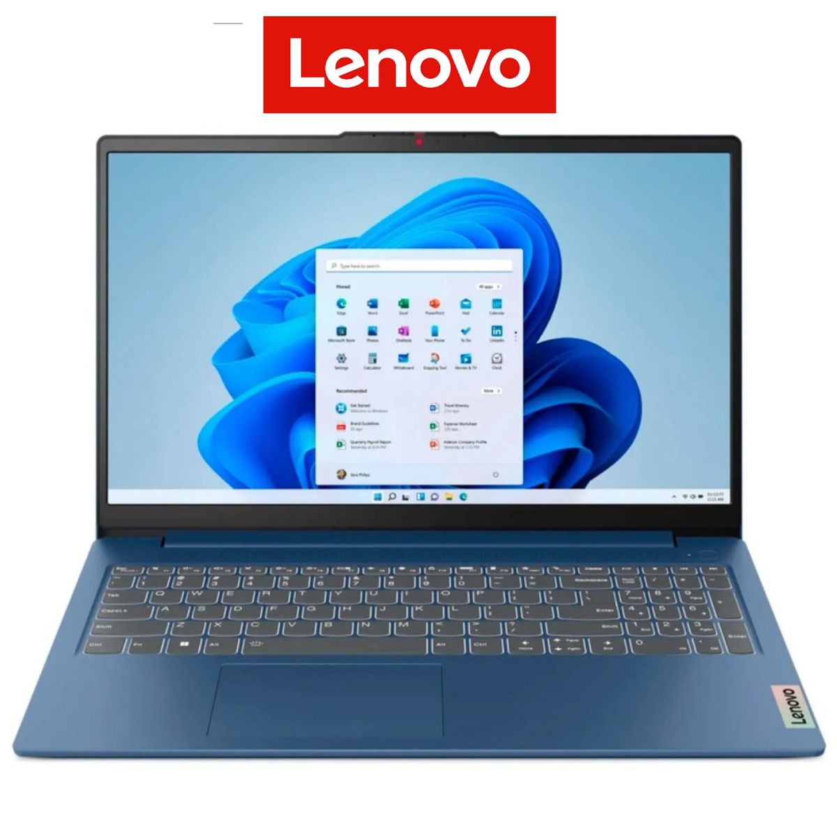 LENOVO - Laptop Lenovo Ideapad Slim 3 15IAH8 Intel Core i5-12450H 8GB RAM 512GB SSD 15.6" FHD - 83ER001CLM
