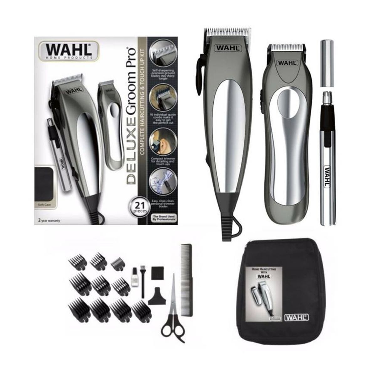 WAHL - Maquina de cortar WAHL DELUXE Profesional 3 Maquina