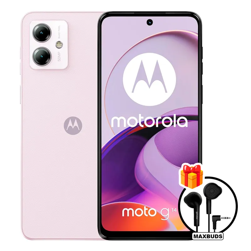 MOTOROLA - Motorola G14 128GB 4GB LILA + Maxell EB-95
