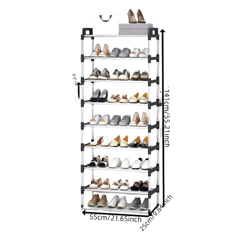 GENERICO - Organizador Estante 5 Niveles para Zapatos Ropa Dormitorio