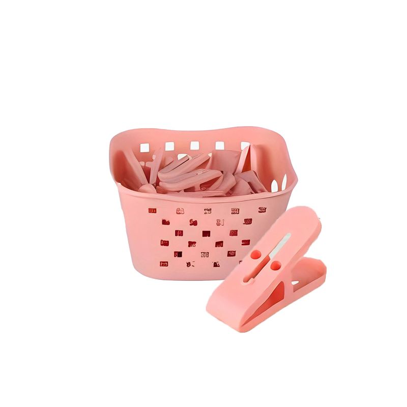 GENERICO - Recipiente Elegante en Color Rosado Y+Ligas de Regalo