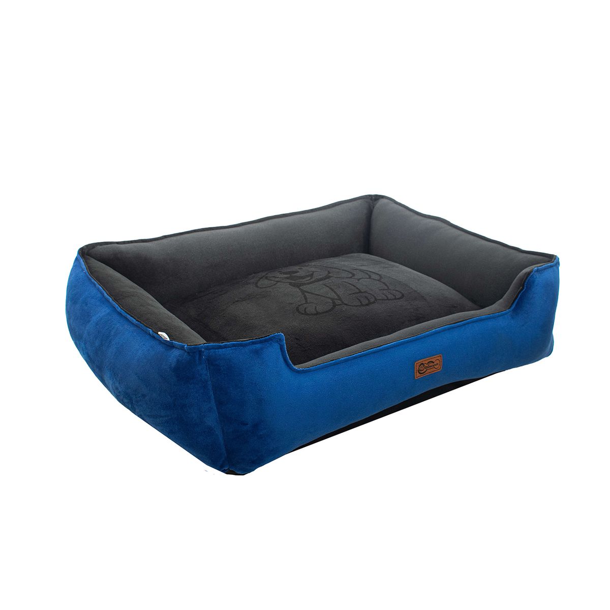 EL MONOPET - Cama sofa para perro elmonopet azul negro