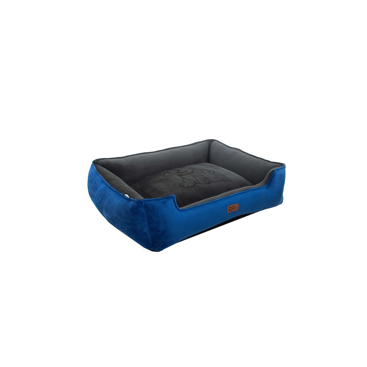 EL MONOPET - Cama sofa para perro elmonopet azul negro