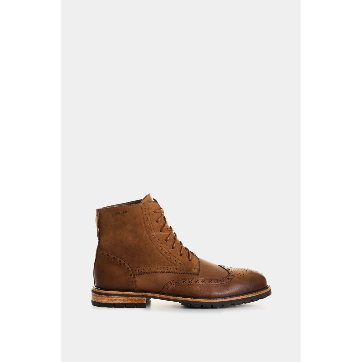 VELEZ - Vélez Botas De Cuero Gamuzado Y Liso Para Hombre Gael Miel