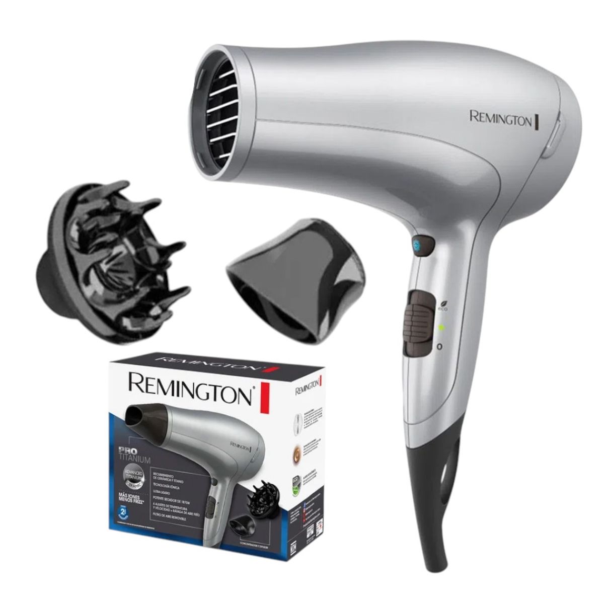 REMINGTON - Secadora Cabello Profesional Remington Potente  D3015 - Blanco