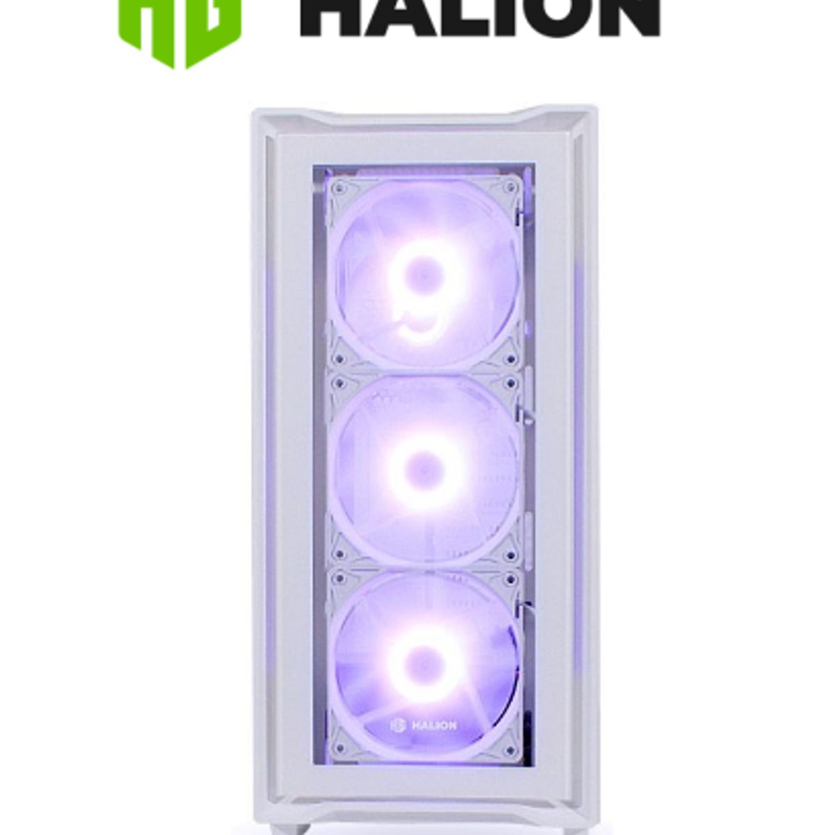 HALION - Case gamer TITAN 103 Con fuente de 600W HALION
