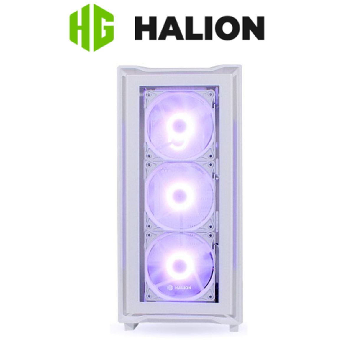 HALION - Case gamer TITAN 103 Con fuente de 600W HALION