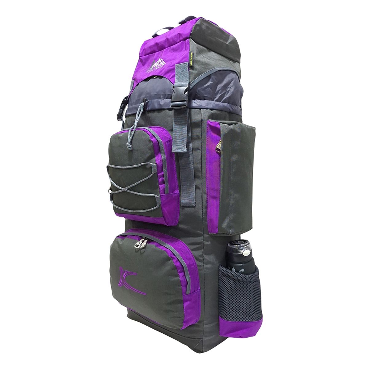 KENGAR - MOCHILA DE CAMPING N4 - KENGAR - GRIS-UVA