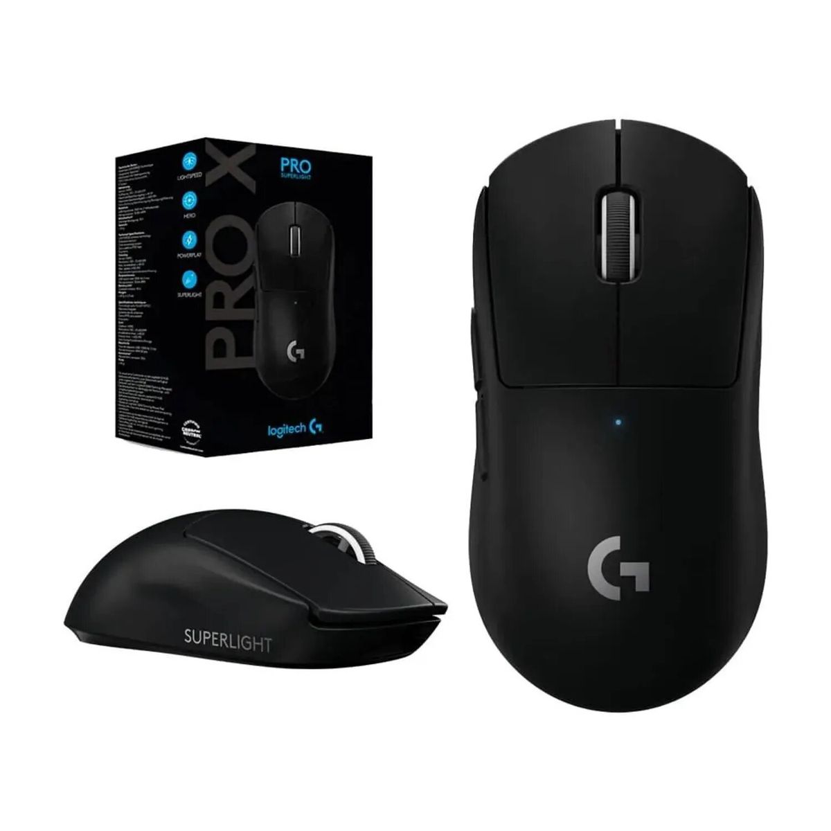 LOGITECH - MOUSE LOGITECH G PRO X SUPERLIGHT WIRELESS LIGHTSPEED HERO 25K