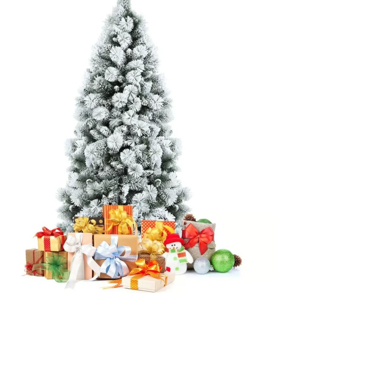 GENERICO - Árbol nevado frondoso americano