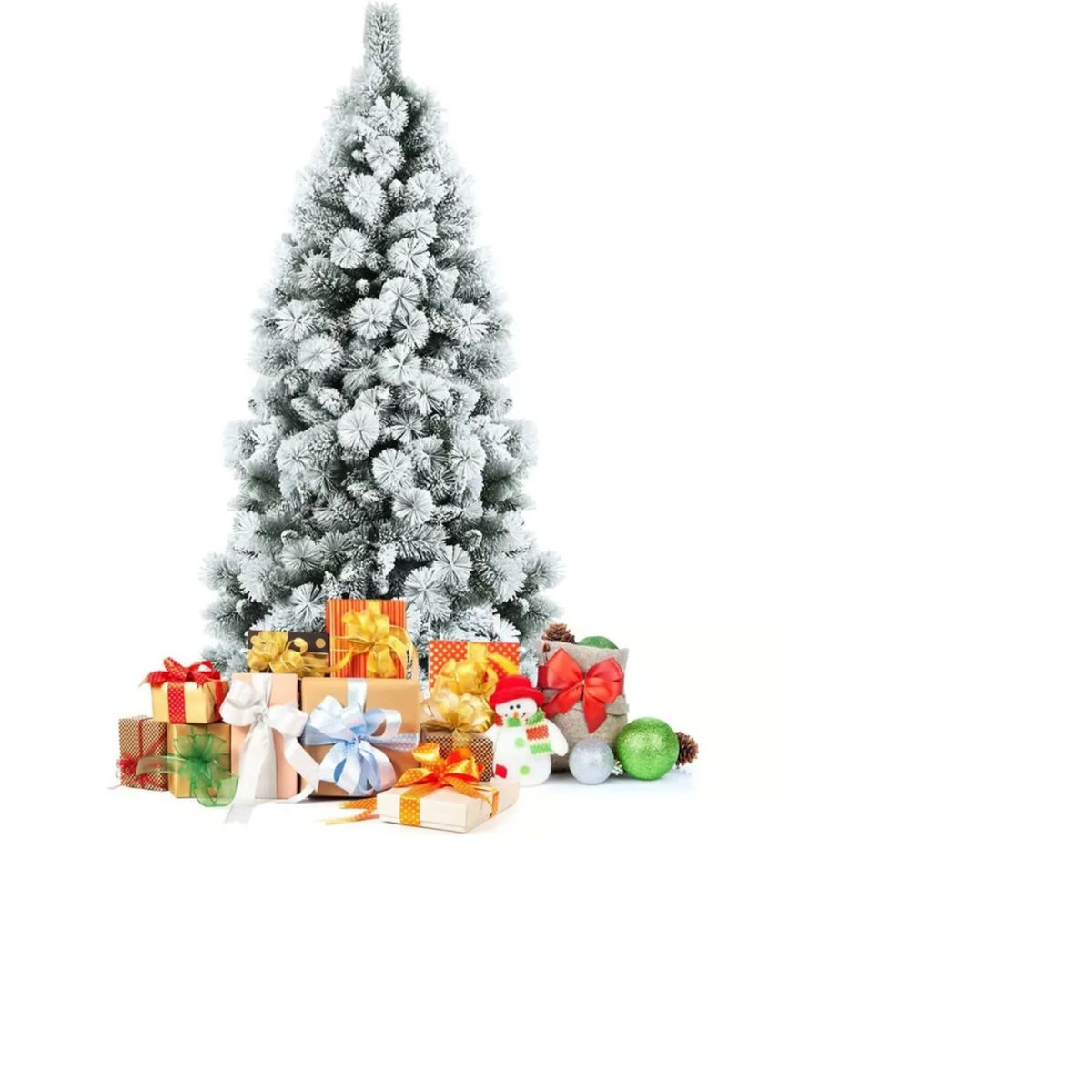 GENERICO - Árbol nevado frondoso americano