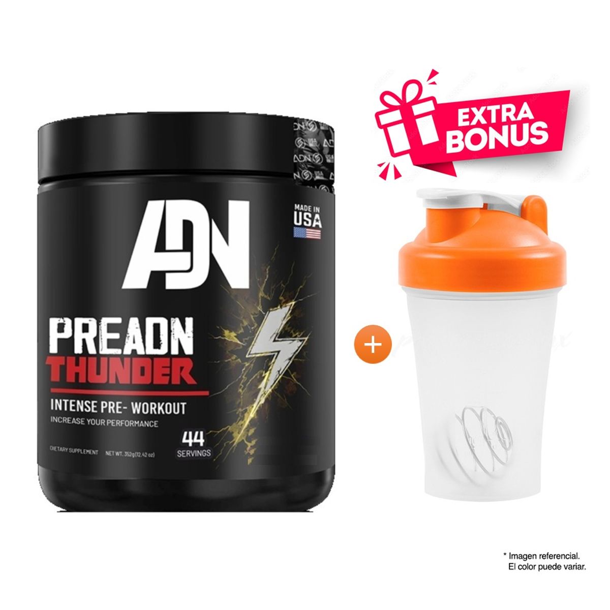 ADN - Pre Entreno ADN Preadn Thunder 352 Gr Fruit Punch