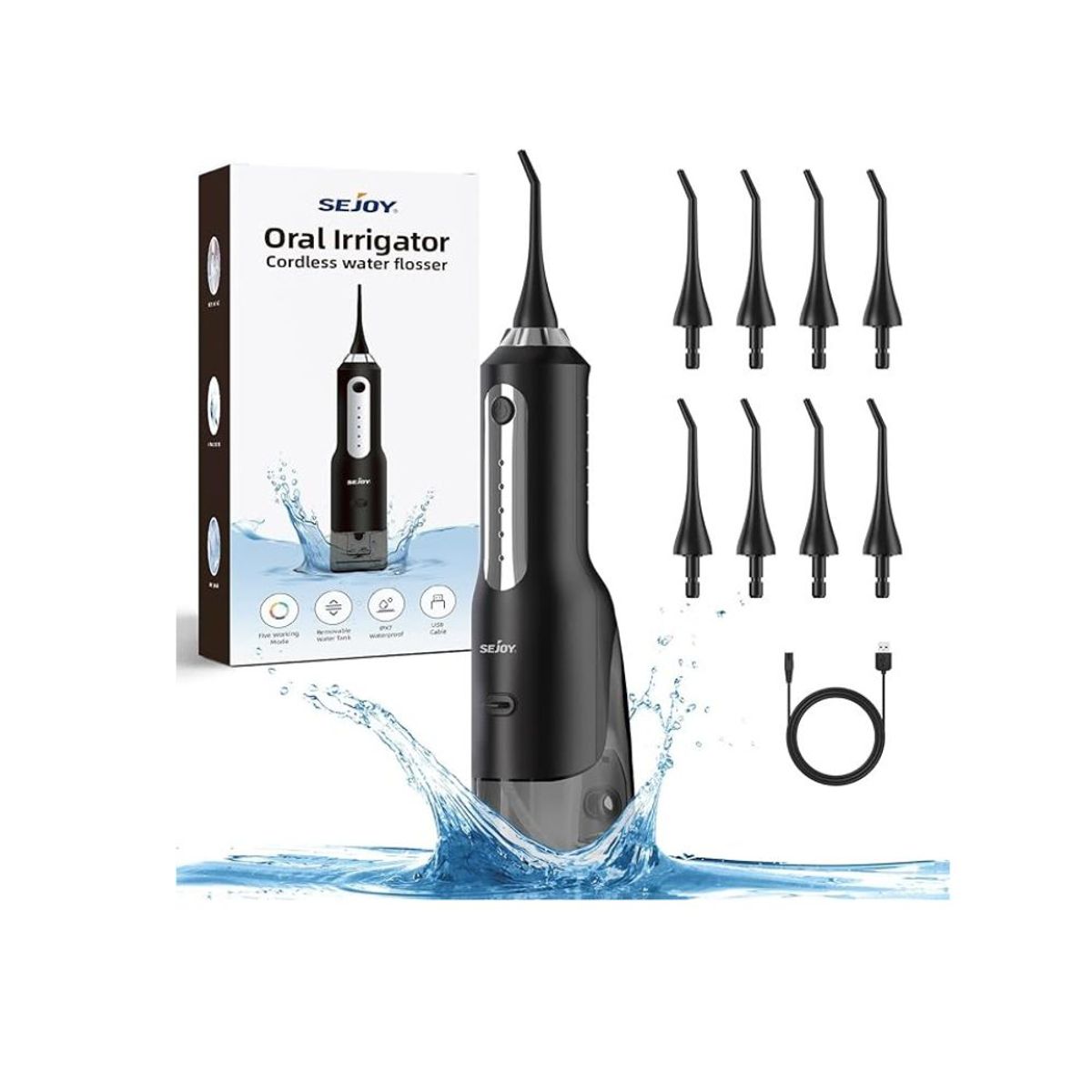 GENERICO - Irrigador dental inalámbrico Sejoy