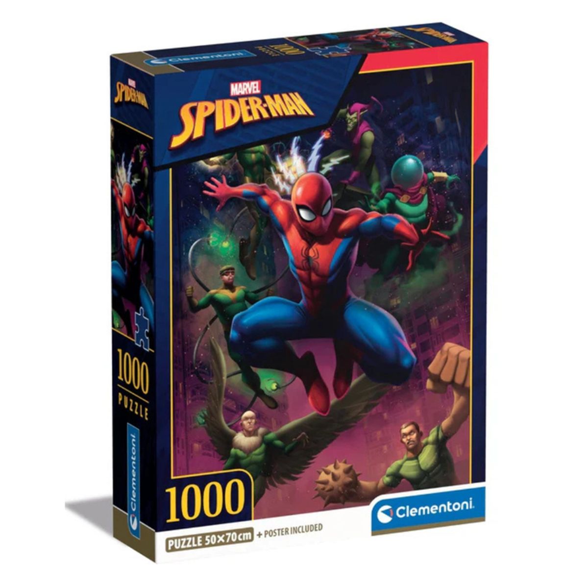 CLEMENTONI - Clementoni Rompecabezas Marvel Spider-Man X 1000 Pzas