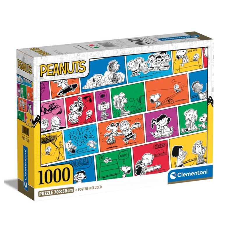 CLEMENTONI - Clementoni Rompecabezas Peanuts Snoopy X 1000 Pzas