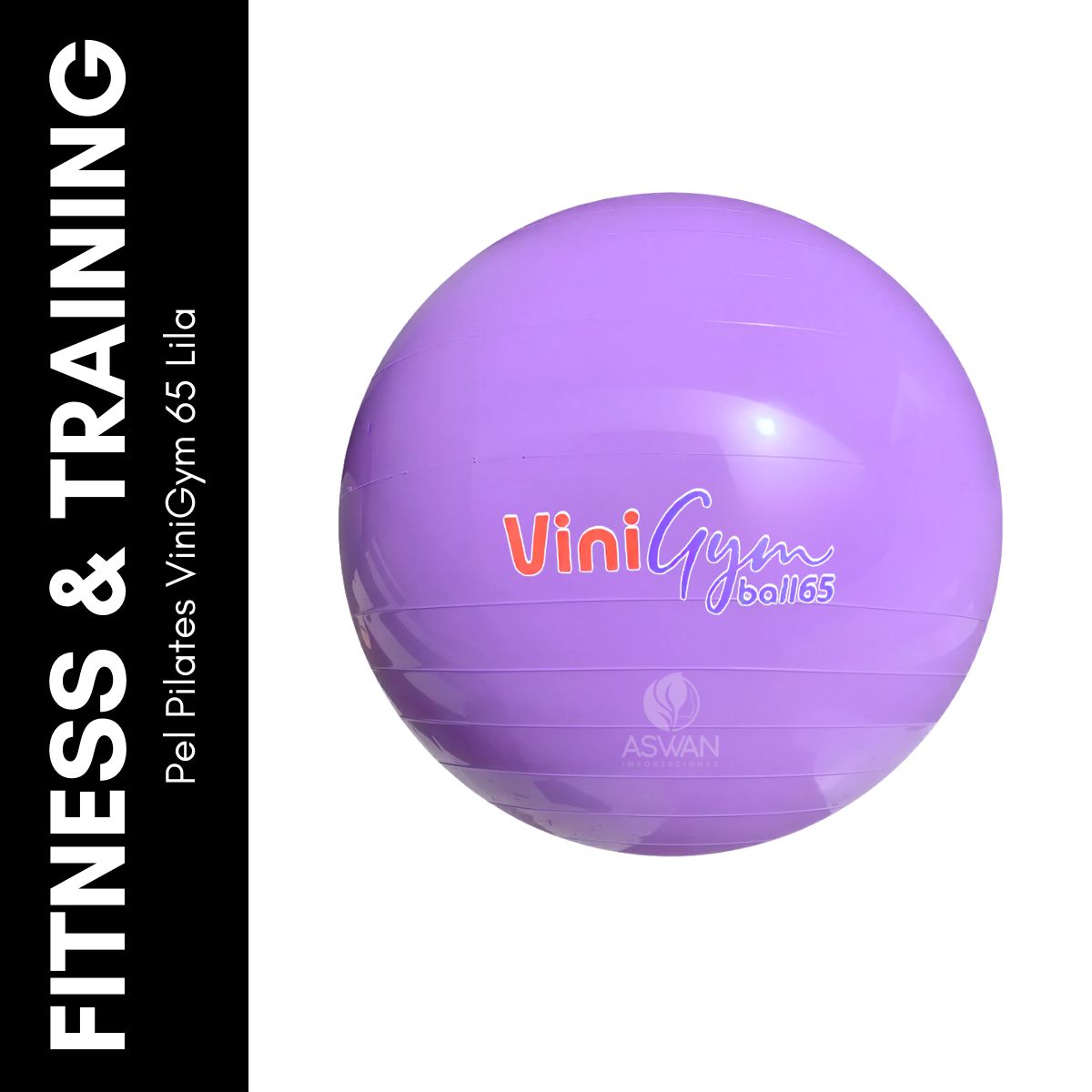 GENERICO - Pelota  Pilates ViniGym 65 Lila