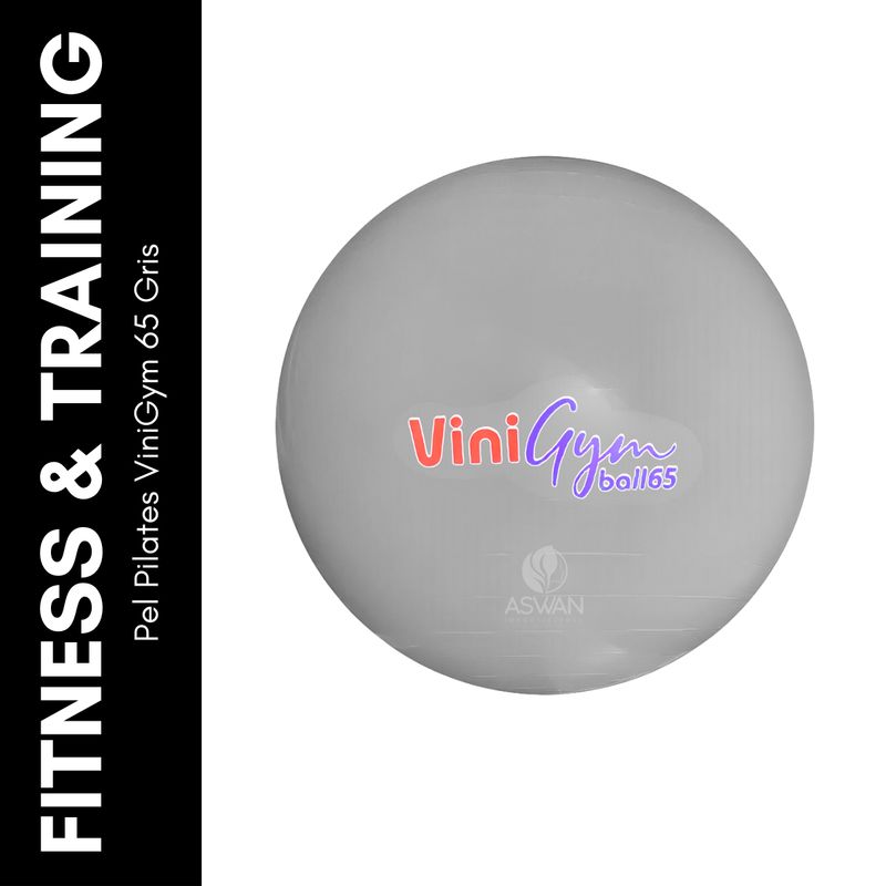 GENERICO - Pelota Pilates ViniGym 65 Gris