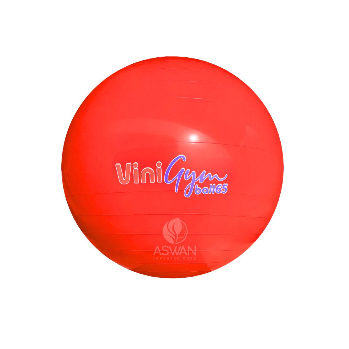 GENERICO - Pelota Pilates ViniGym 65 Rojo