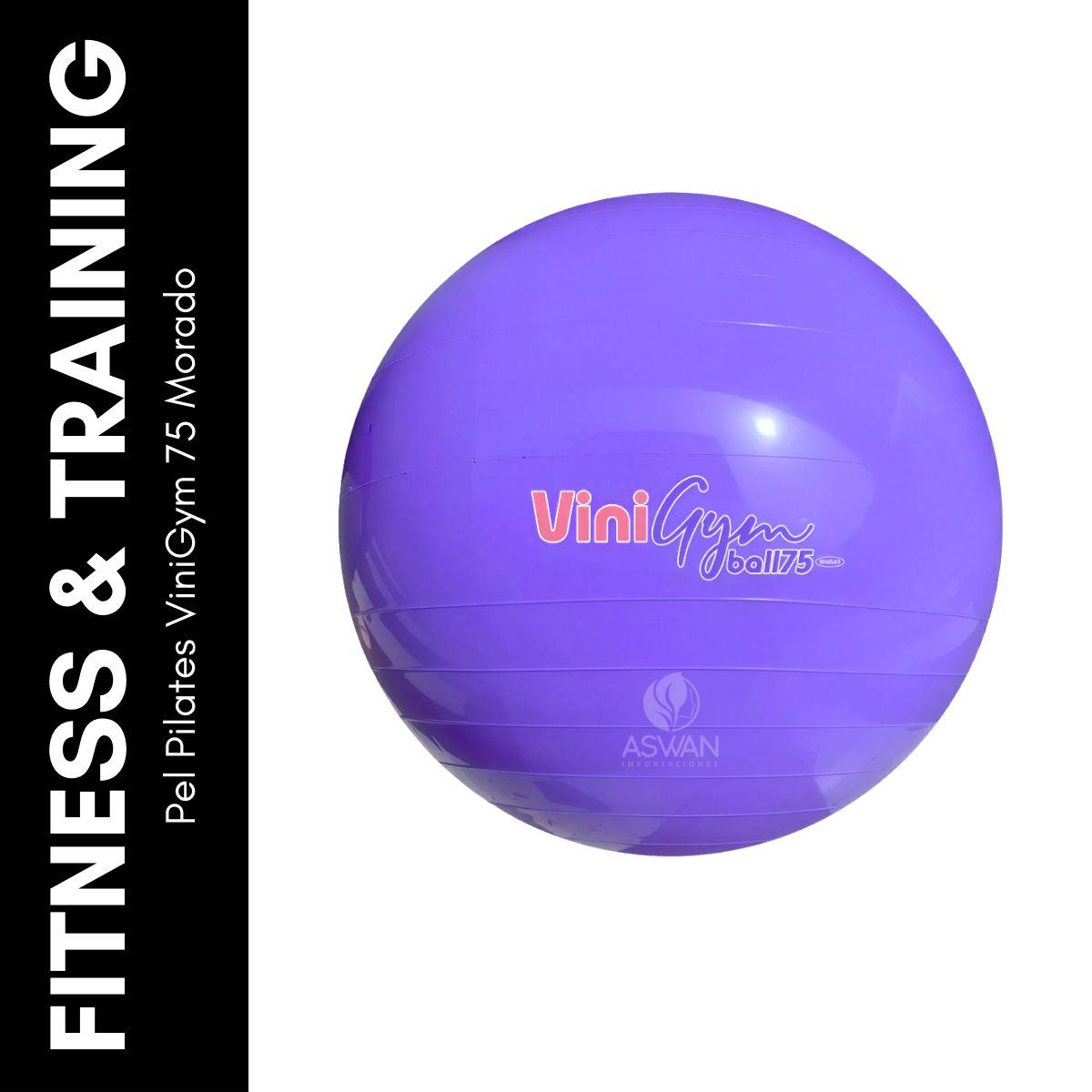 GENERICO - Pelota Pilates ViniGym 75 Morado