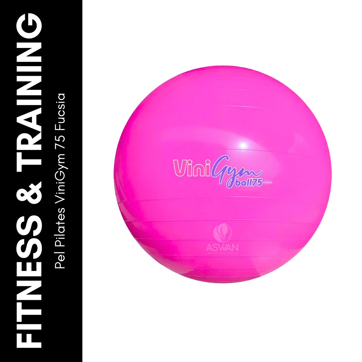GENERICO - Pelota Pilates ViniGym 75 Fucsia