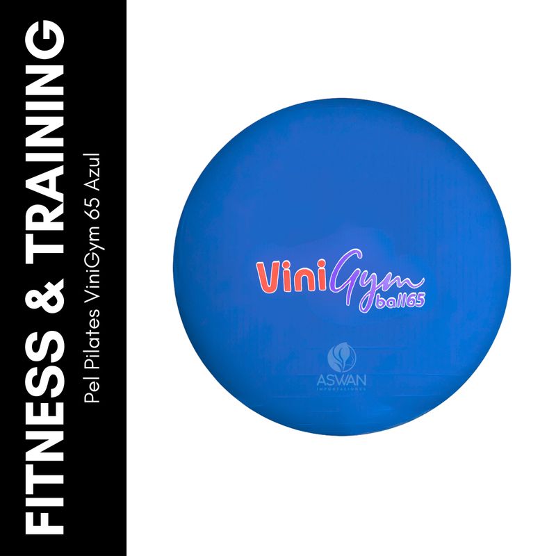 GENERICO - Pelota Pilates ViniGym 65 Azul