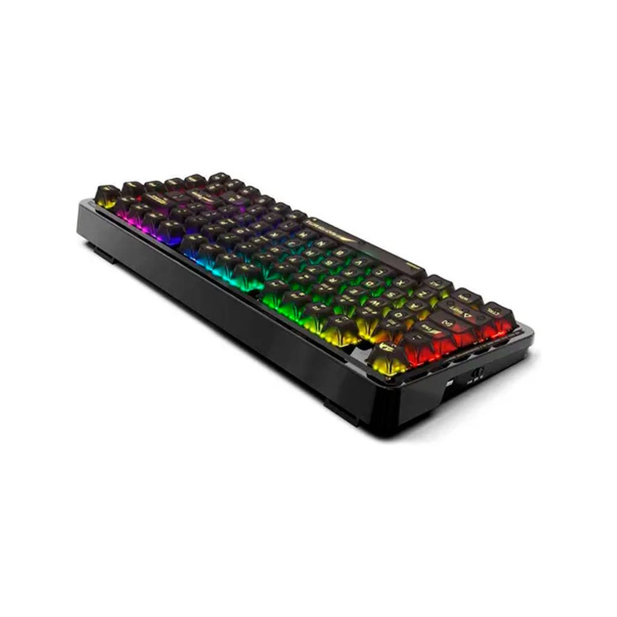 REDRAGON - Teclado Mecánico Redragon ELF PRO K649CTB RGB-PRO Wireless 75% Inglés