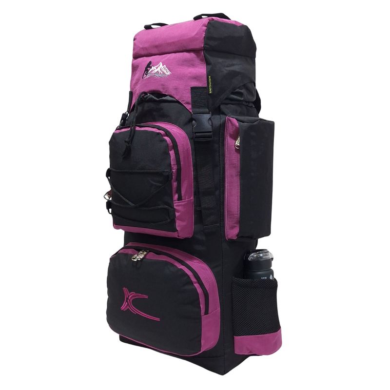 KENGAR - MOCHILA DE CAMPING N4 - KENGAR - NEGRO-VIOLETA