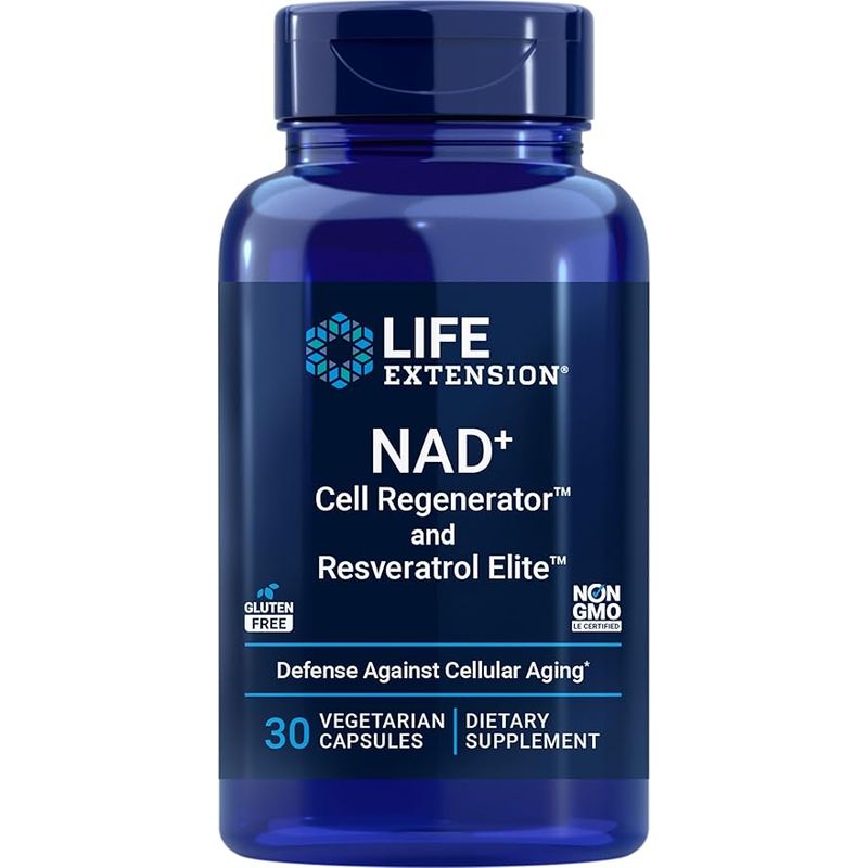 GENERICO - NAD+ Cell Regenerator con Resveratrol Elite  Life Extension
