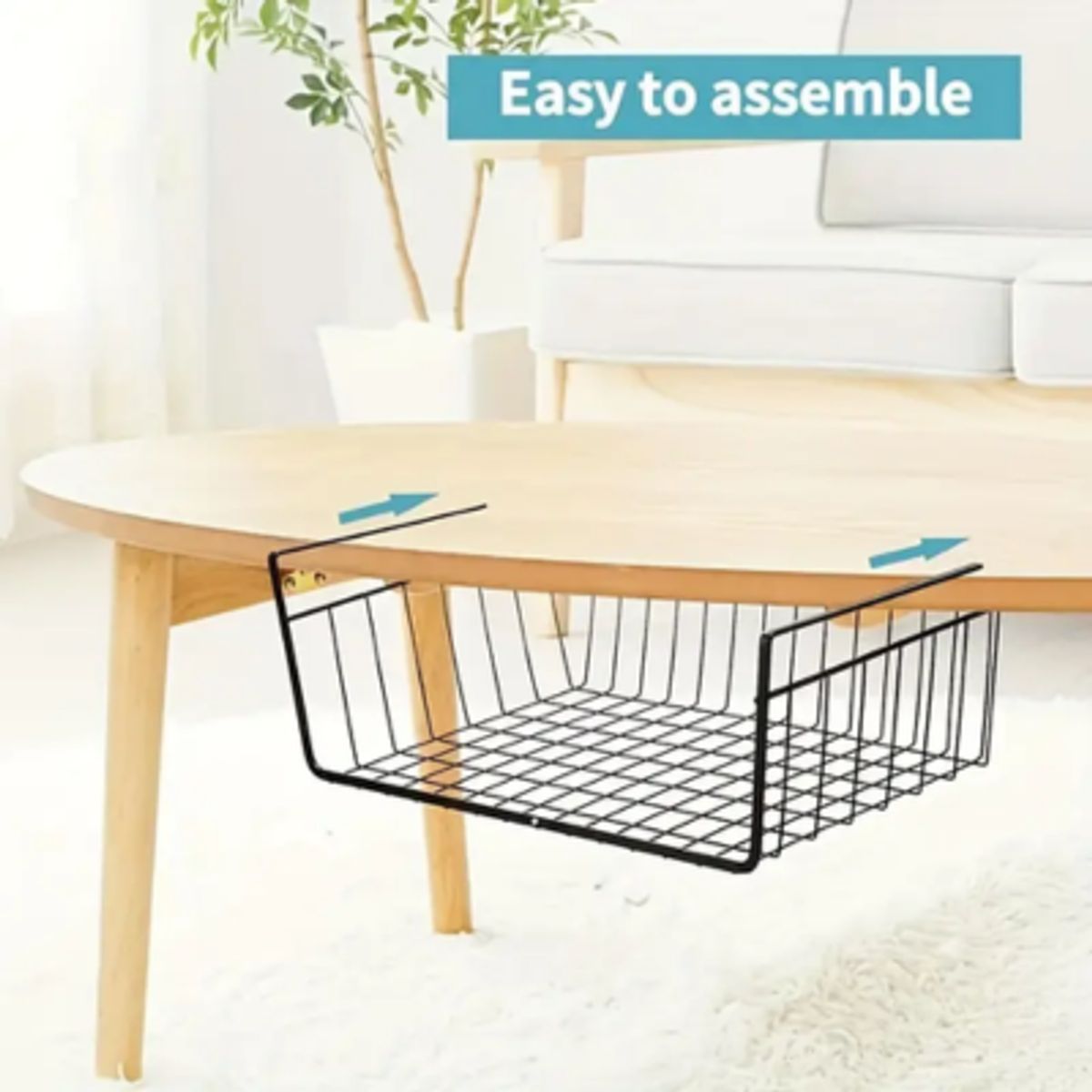 GENERICO - Organizador Canastilla Colgante Multiuso Grande- ORN-01