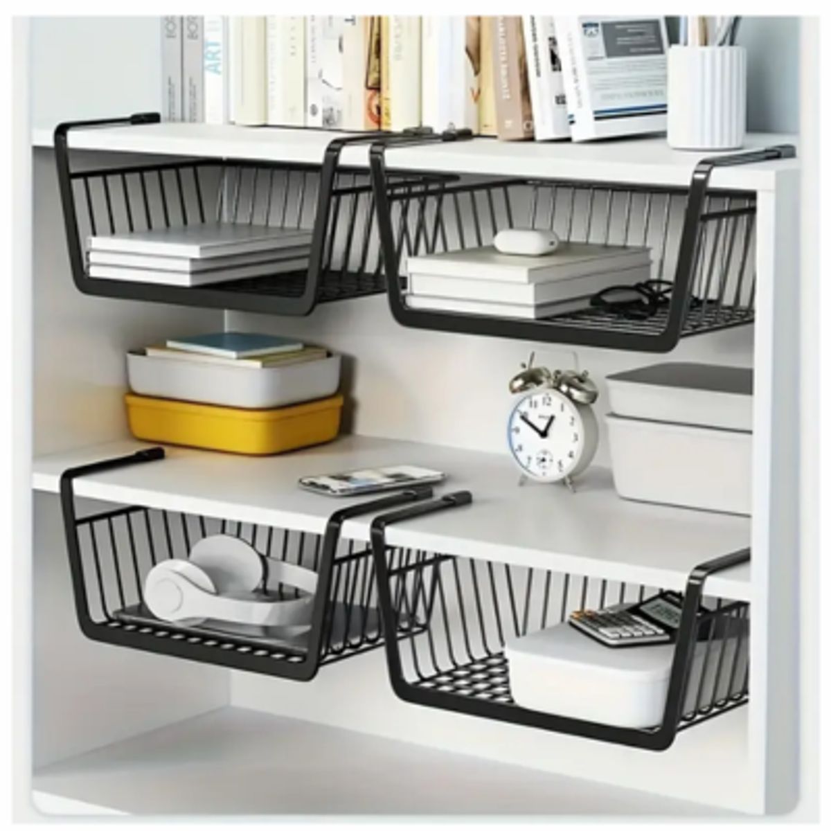 GENERICO - Organizador Canastilla Colgante Multiuso Grande- ORN-01