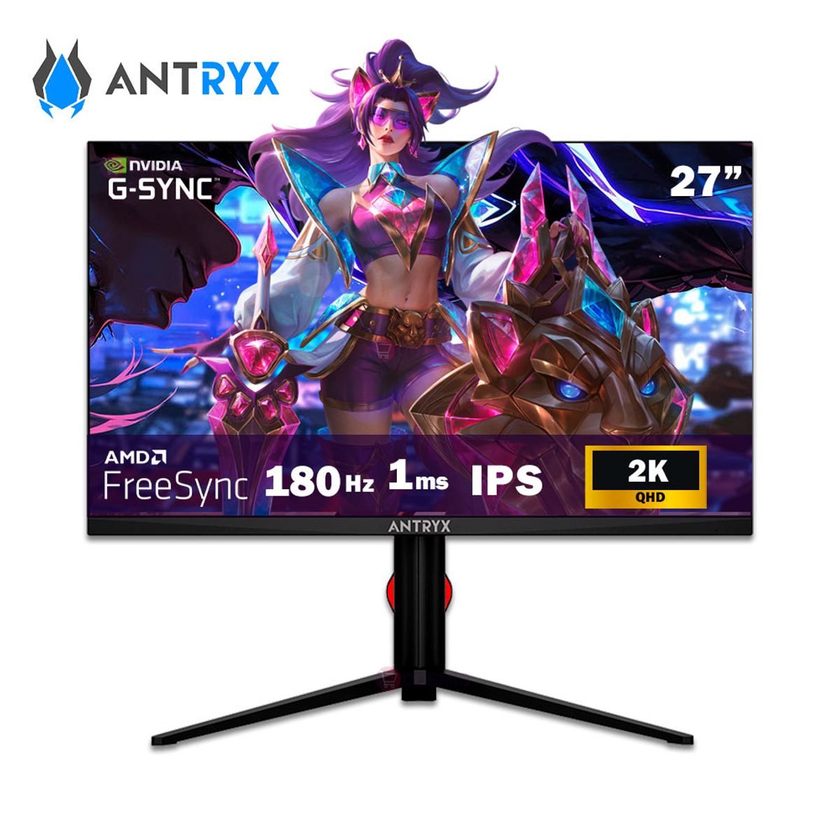 ANTRYX - MONITOR ANTRYX XTREME VISION 27P 180HZ 1MS QHD IPX2725QGTP 2560x1440