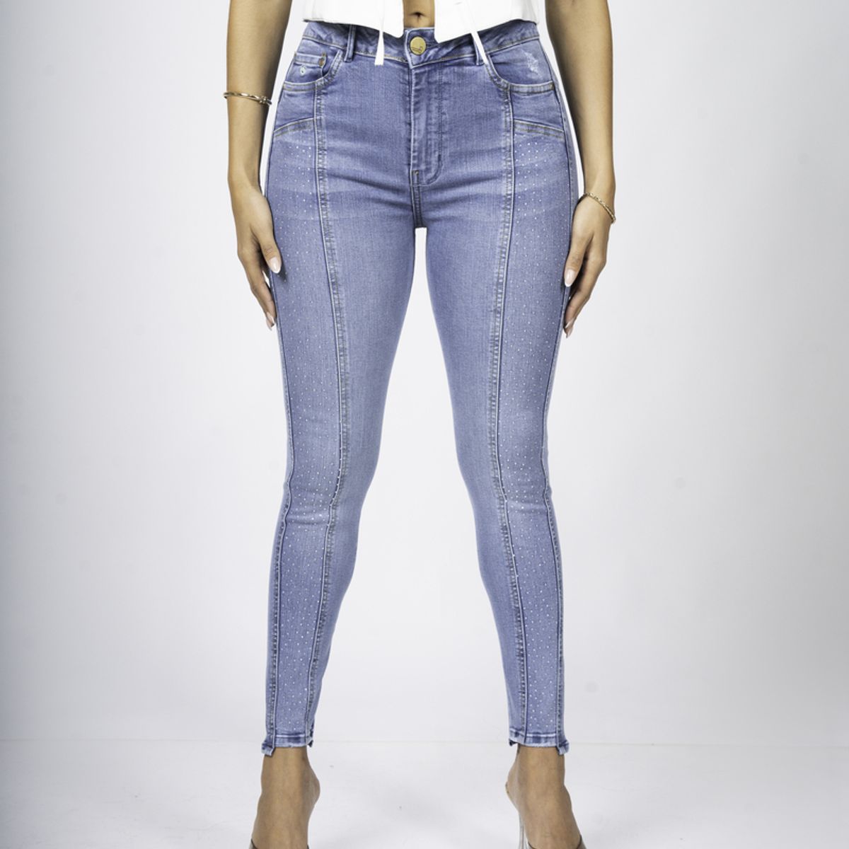 SASSARI - SKINNY BRILLOS BRIELA MARCA SASSARI