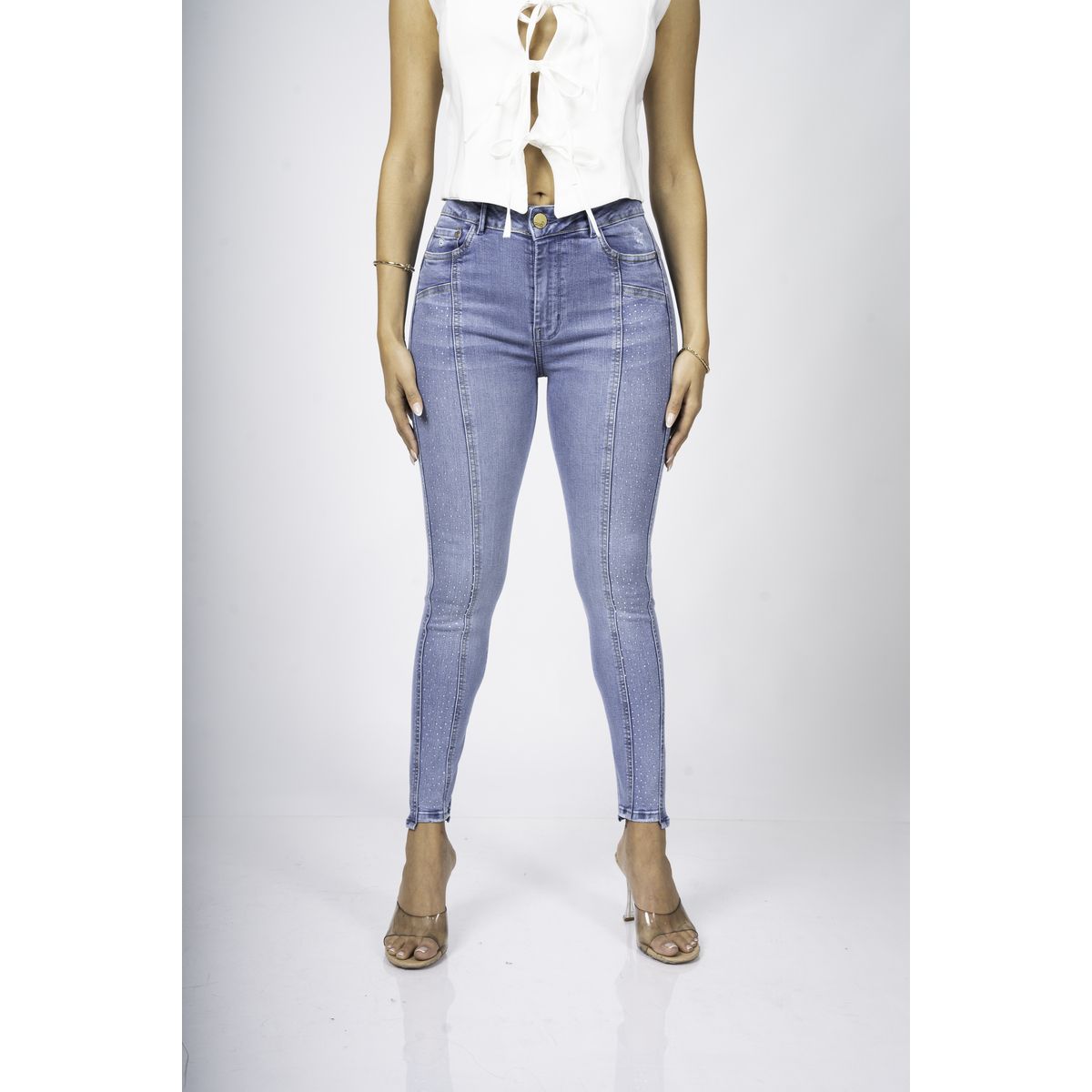 SASSARI - SKINNY BRILLOS BRIELA MARCA SASSARI