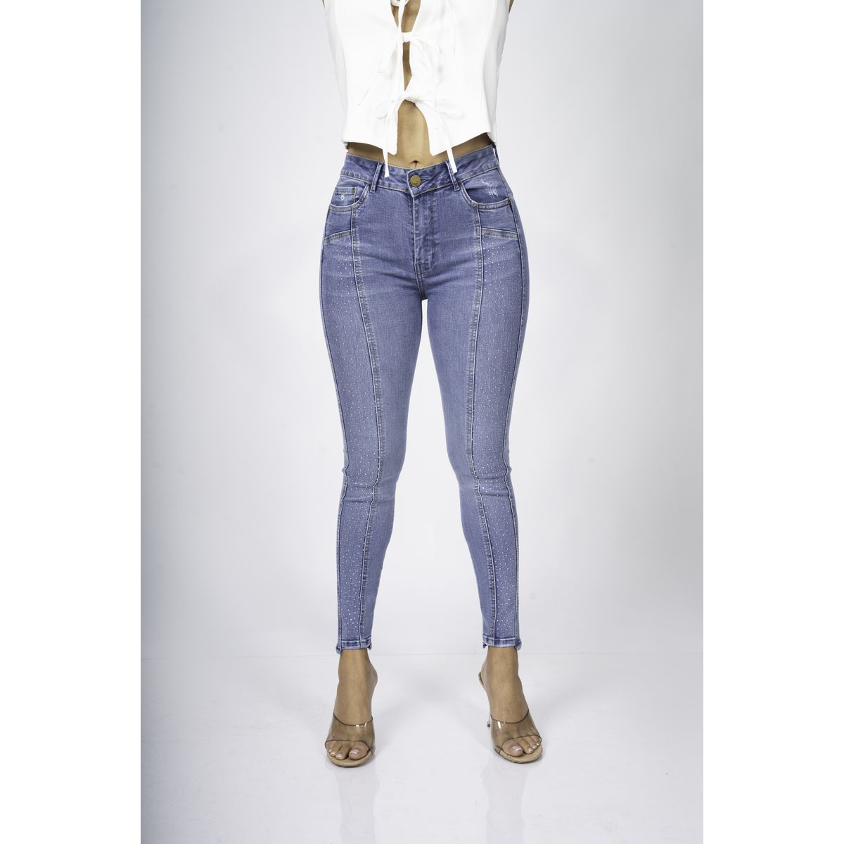 SASSARI - SKINNY BRILLOS BRIELA MARCA SASSARI