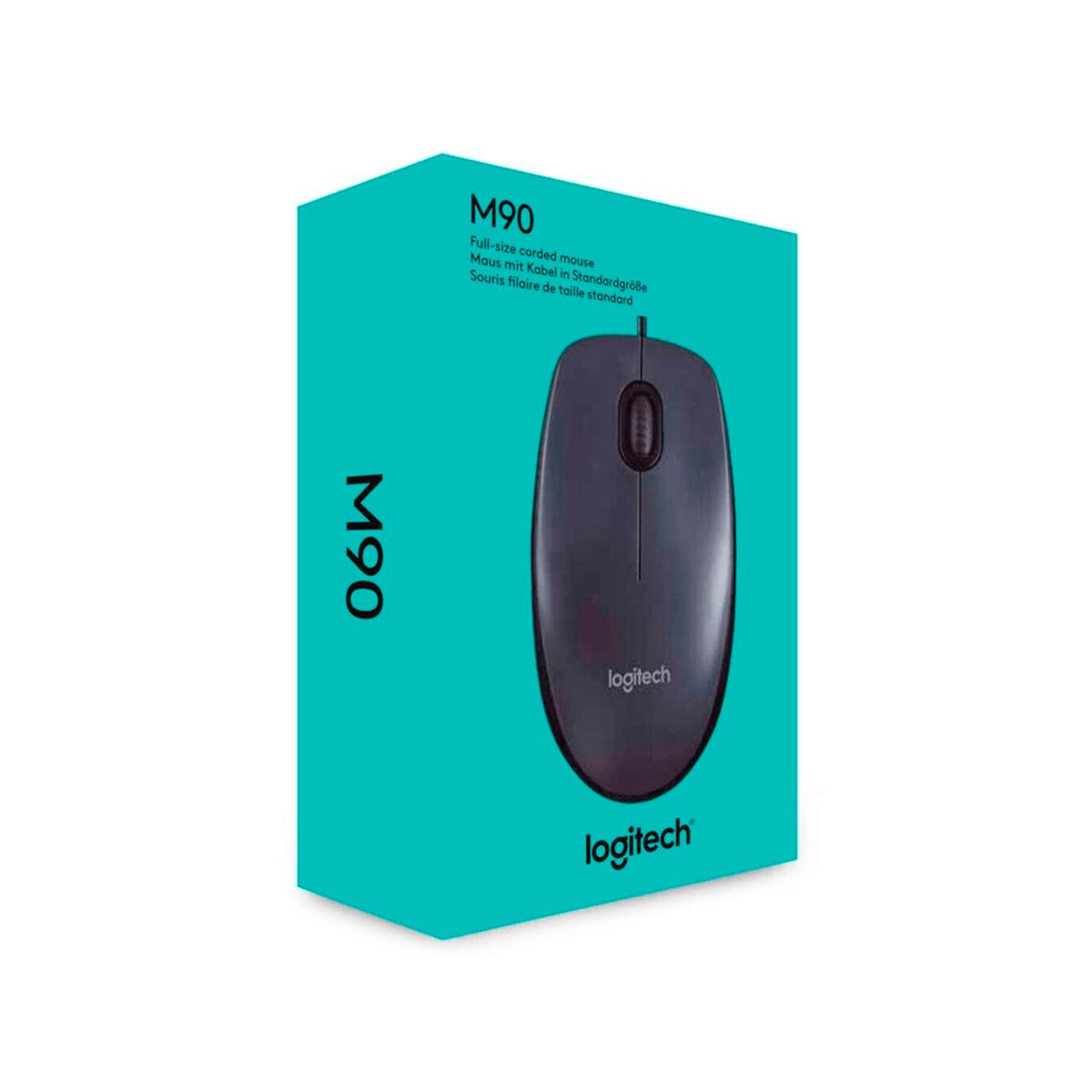 LOGITECH - Mouse Logitech M90 USB Black