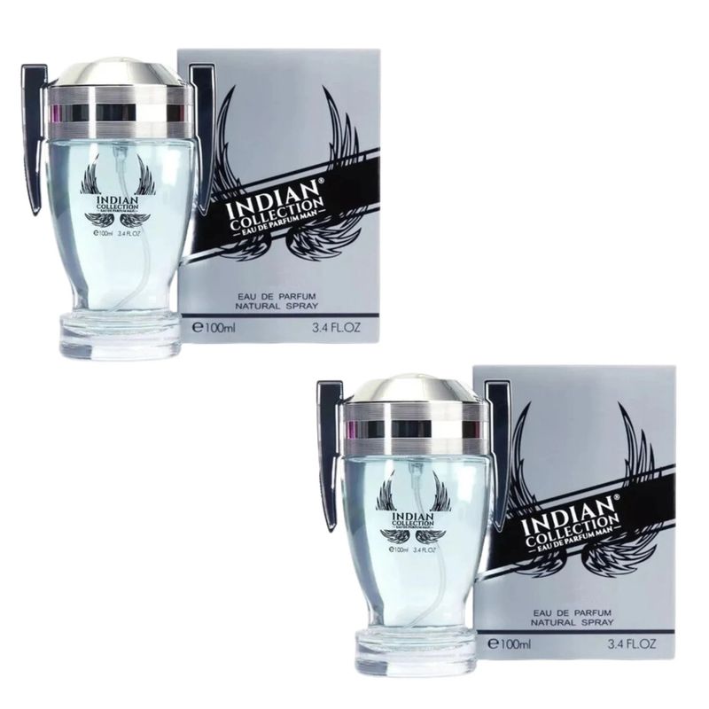 GENERICO - PACK X 2 PERFUMES DE HOMBRE INDIAN COLLECTION IPR 100ML CADA UNO
